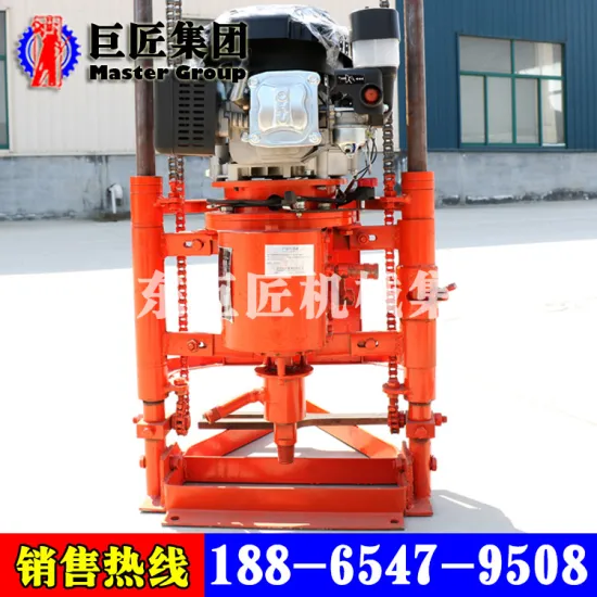 Hydro-power industry survey / QZ-2B gasoline engine sampling drilling rig