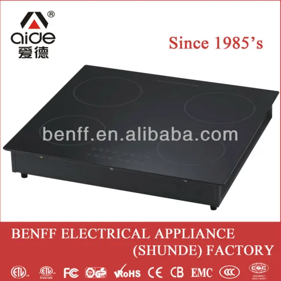 Multi-funciton induction cooker 4 burner