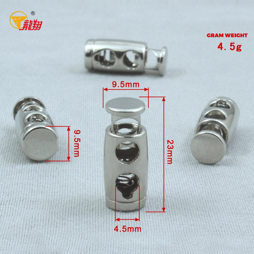 أمتعة معدنية ذات فتحة مزدوجة بقفل زنبركي للملابس