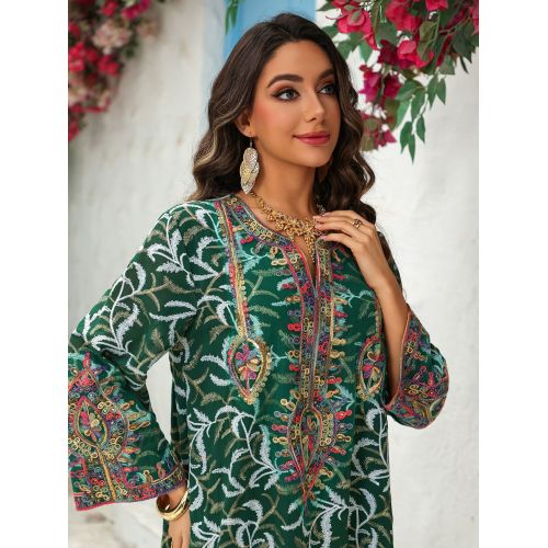 لباس عبای جلبیه تمام دوزی شده ماه رمضان