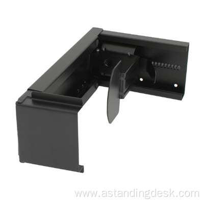 Office School Height Adjustable CPU Holder Under Desk