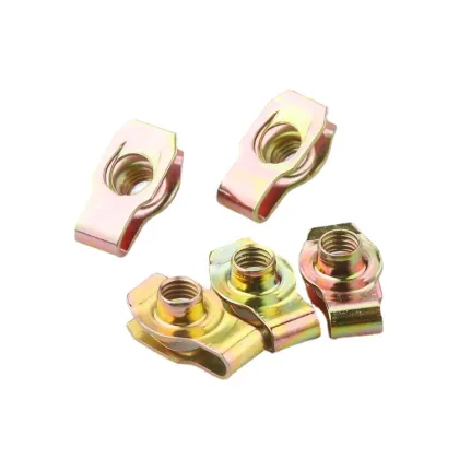 High Quality DIN 34818 Components: Leaf Plate Spring, Speed Clamping, Organic Pili Cover Nuts, Lock Nut, U Spring Clip, Fisher Iron Nut - 41mm