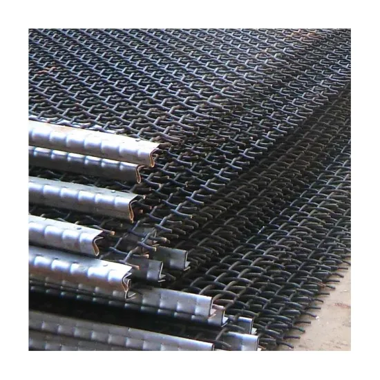 Crimped Wire Screen Mesh for Vibrating Screens in Quarries and Mines