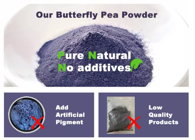 3.Blue Butterfly Pea Powder