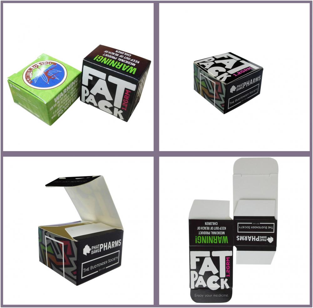 Wholesales 4c Print Foldable Medicine Paper Box