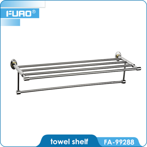 Fuao Wall Mounted Brass Towel Rack Mounting Hardware, High Quality Fuao