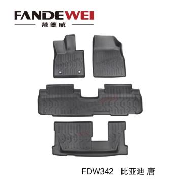 3D TPV Custom Car Mats для Byd Tang