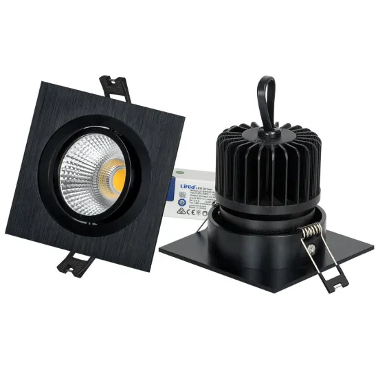 GOSUN 7W Recessed COB LED Downlight Aluminum Housing