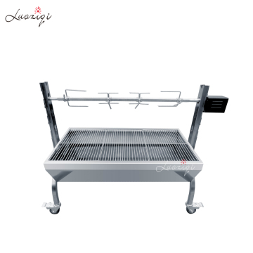 Customizable Outdoor Charcoal Grill with Electric Option and Easy Assembly