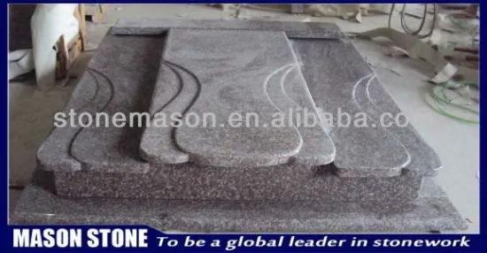 tombstone traditional granite europe engraving hot sale