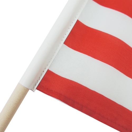 Best selling silk screen printing American hand flag