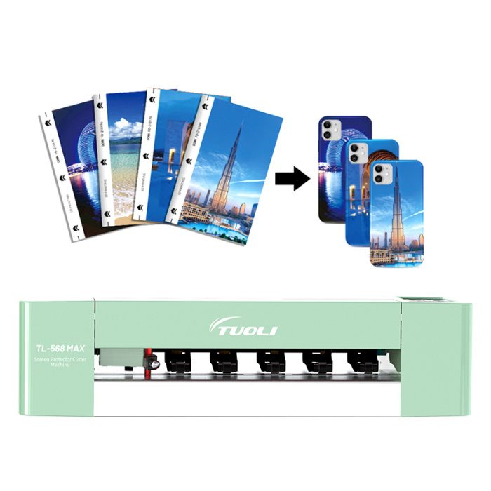 Mesin pemotong film pelindung layar portabel