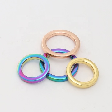 Customizable Nickel O Ring Snap Hooks and Bag Accessories