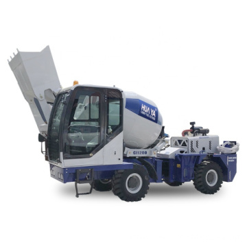 2022 Newest Self Loading Concrete Mixer Truck with Hydraulic Pump (1m³-6m³)