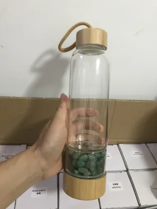 450ML Crystal Elixir Infused Gem Water Bottle
