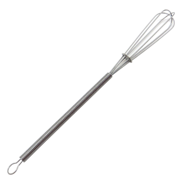 3 Wires Stainless Steel Mini Whisk - Best for Egg, Coffee, and Milk Frothing