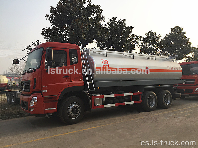 6x4 camión dispensador de aceite Dongfeng 18000L para la venta