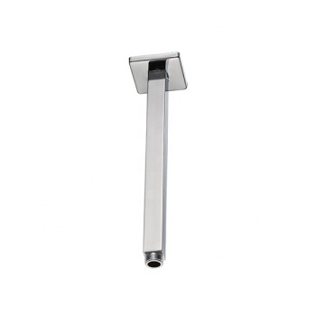 Modern Chrome Brass Shower Arm Extension for Bathroom Overhead Shower Head