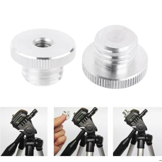 1/4'' to 5/8" Adpater for 5/8" Thread laser Level Rangefinder Tripod Stand 1/4"