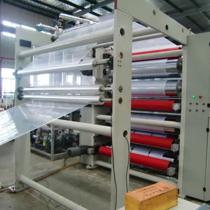 Three Layer Co-Extruded Lithium Battery Separator Extrusion and Stretching Equipment