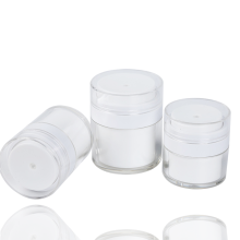 skin care jars press acrylic cream pump jar