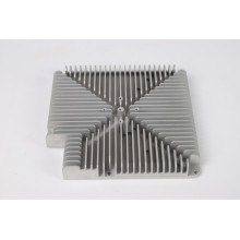 Aluminum alloy radiator with good heat dissipation