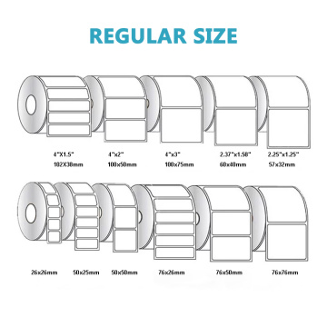 Self-adhesive Thermal label Roll for scale weighting