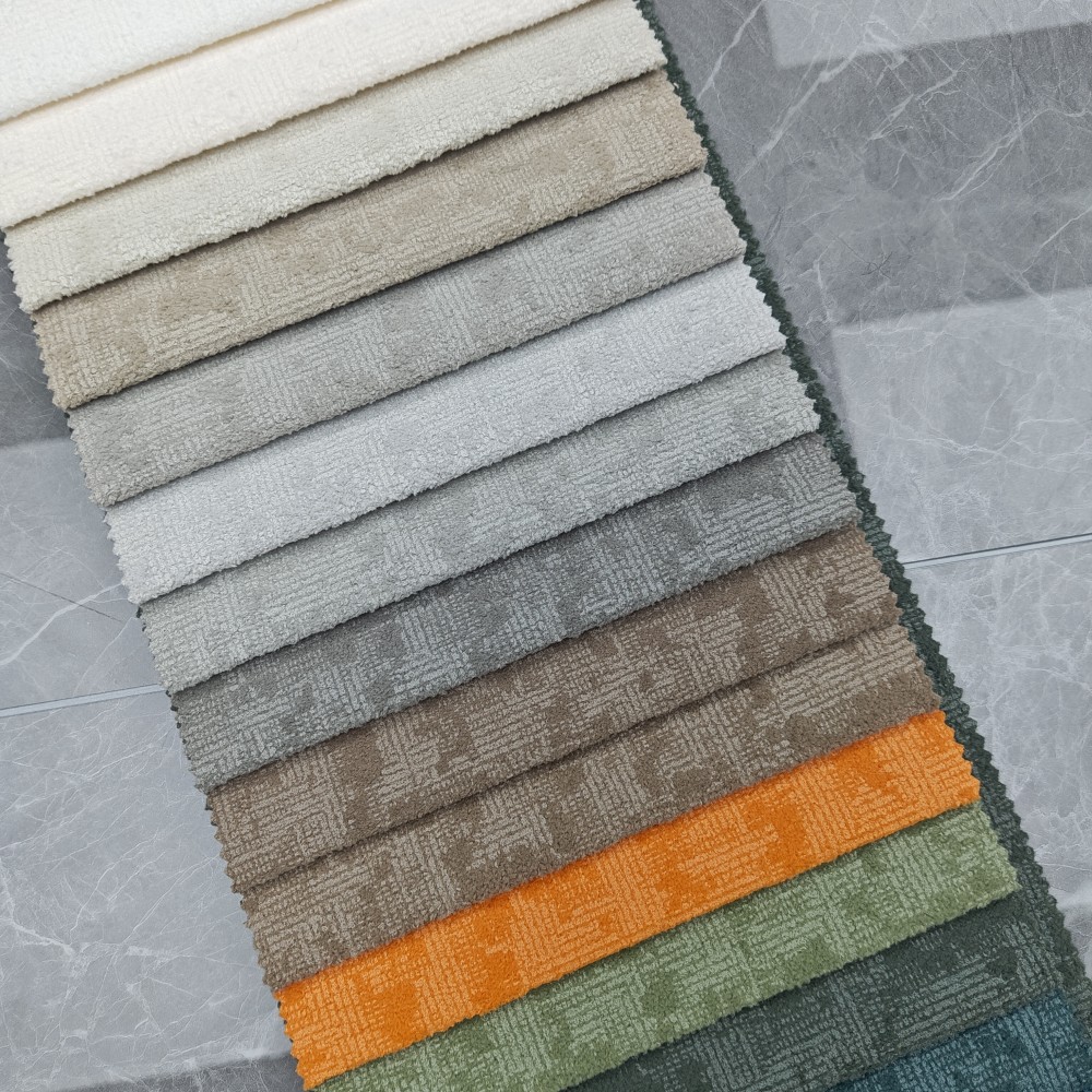 Medium Weight Textured Weave Velvet Fabric