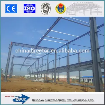 ISO Certificated prefabricated structural steel warehouse