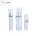 30ml transparent rectangular acrylic latex bottle