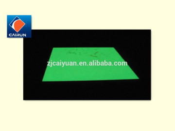 green screen printable luminescent film
