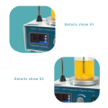 Agitazione magnetica a piastra calda