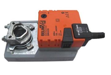 Car Paint Booth with Switzerland Original "BELIMO" Electric Damper