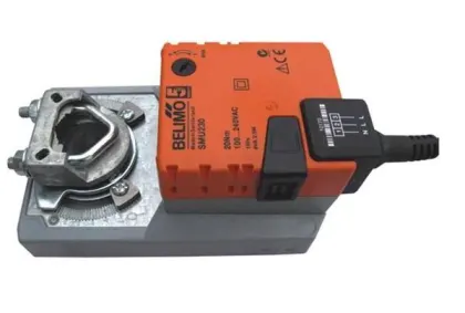 Car Paint Booth with Switzerland Original "BELIMO" Electric Damper