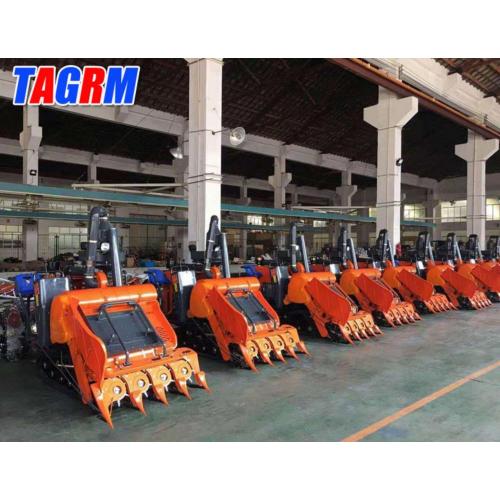 Hot selling mini rice combine harvester price