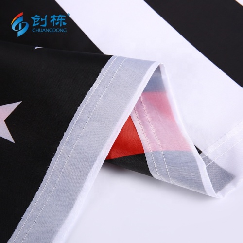Free sample high quality USA red line flag