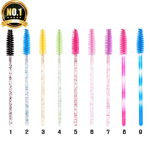 Shiny Lash Brushes Wands Mascara Brushes Tube