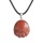 Red Jasper 22X25MM Children Foot Palm Gemstone Pendantfor Making Jewlery Handmade Cravd Feet