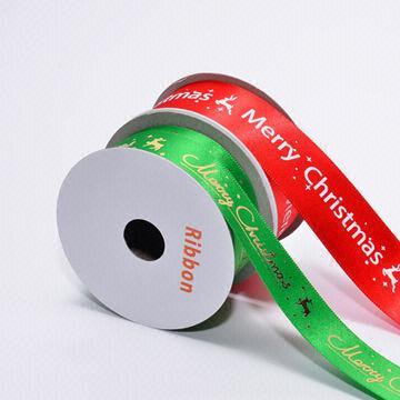 Printed ribbons for packing