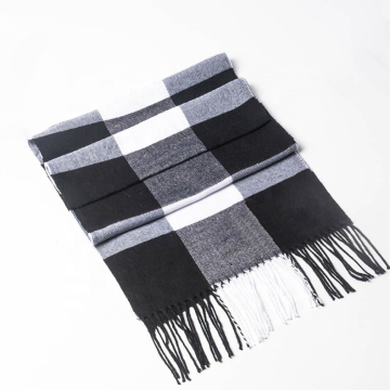 Popular Winter Accessories: Plaid Print Scarves - Stylish and Soft, Suitable for Men and Women