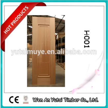 Goldea Customized Modern design interior wood door skin