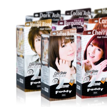 Home color cover gray permanent hair color cream