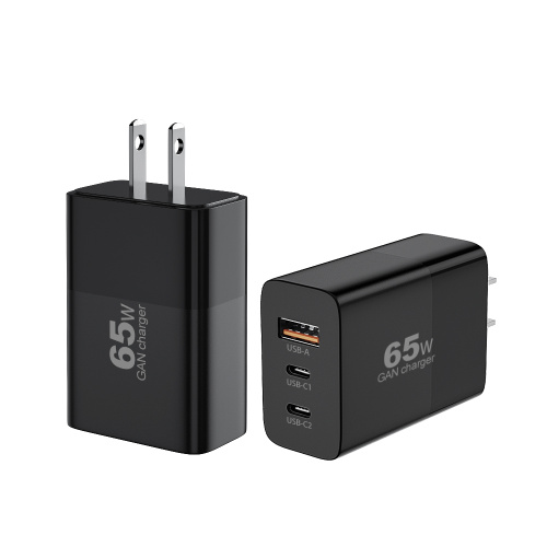 65W Charger Gan PD Tipo C Cargador rápido