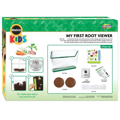 Wholesale Miracle-Gro My First Root Viewer Garden Stem Kit for Kids: Decorate, Plant, and Learn