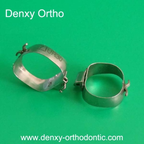 Dental Orthodontic Molar Band With Buccal Tube, 고품질 Dental