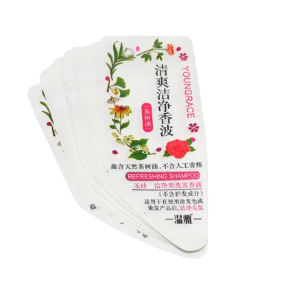 custom Coated Paper Vinyl label stickers printing