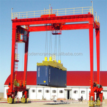 CE GOST ISO Certified Rubber Tire Gantry Cranes for China Container Terminals