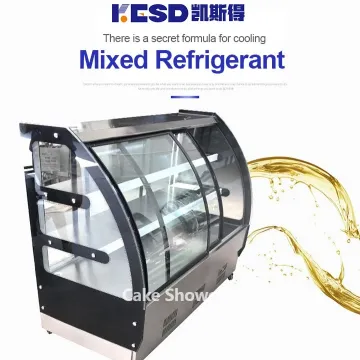 Hot Sales Electric Cake Display Cabinet Cake Showcase for Bakery Shop