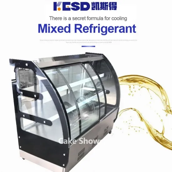 Hot Sales Electric Cake Display Cabinet Cake Showcase for Bakery Shop