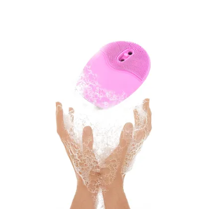 Electric ultrasonic facial cleanser cleansing